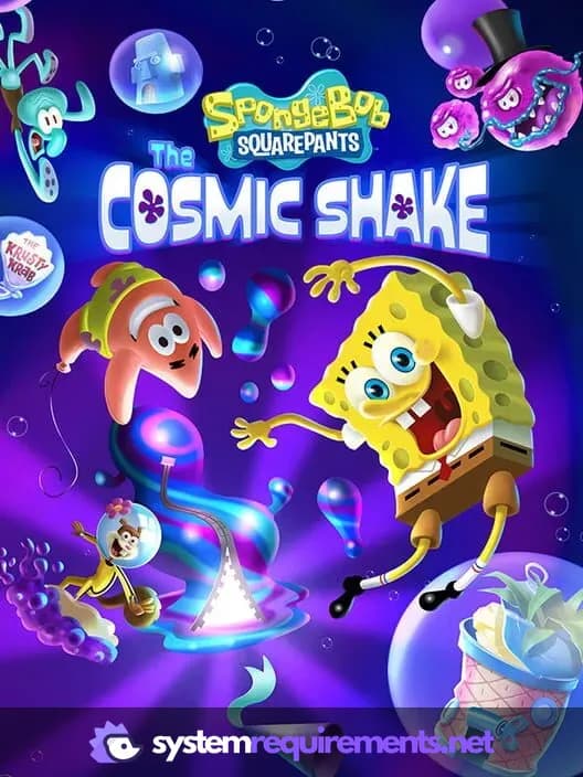SpongeBob SquarePants: The Cosmic Shake PC game cover art