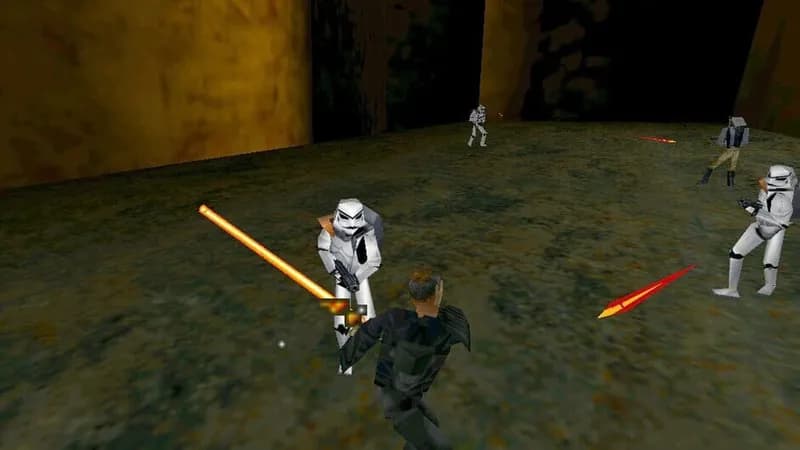 STAR WARS Jedi Knight - Mysteries of the Sith gameplay screenshot 4