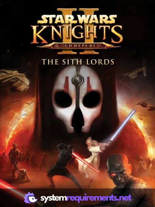 STAR WARS Knights of the Old Republic II - The Sith Lords PC game cover art