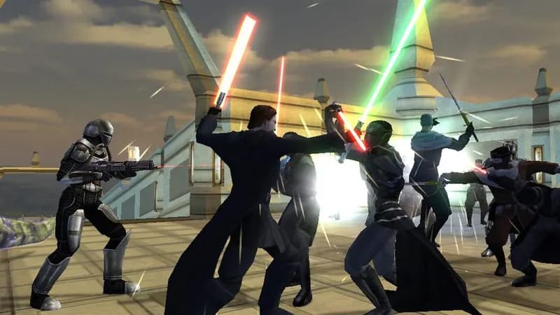 STAR WARS Knights of the Old Republic II - The Sith Lords gameplay screenshot 2