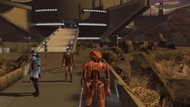 STAR WARS Knights of the Old Republic gameplay screenshot 1