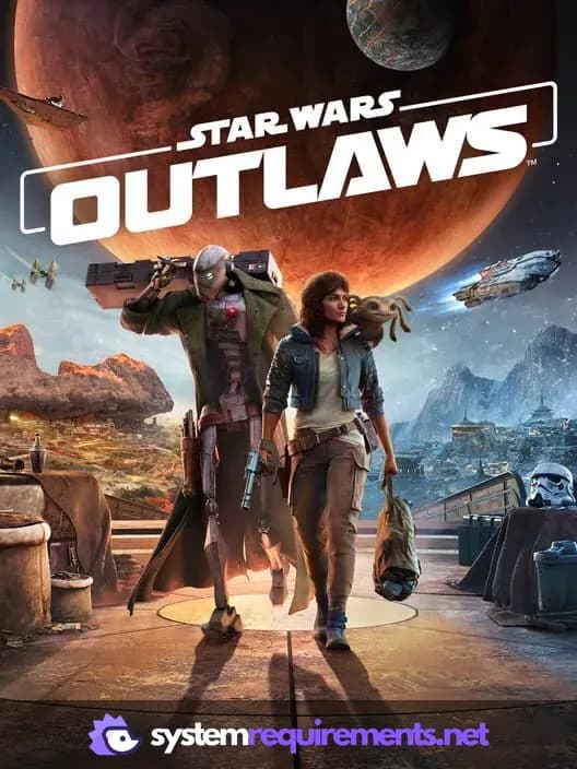 Star Wars Outlaws cover art - view system requirements