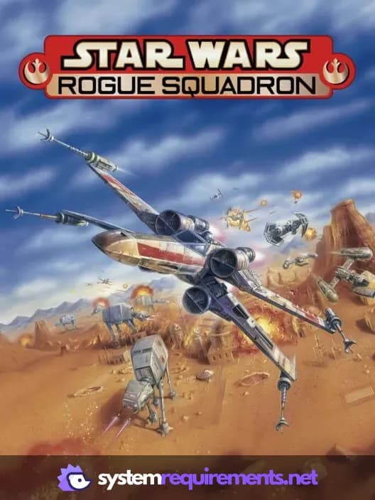 STAR WARS: Rogue Squadron 3D PC game cover art