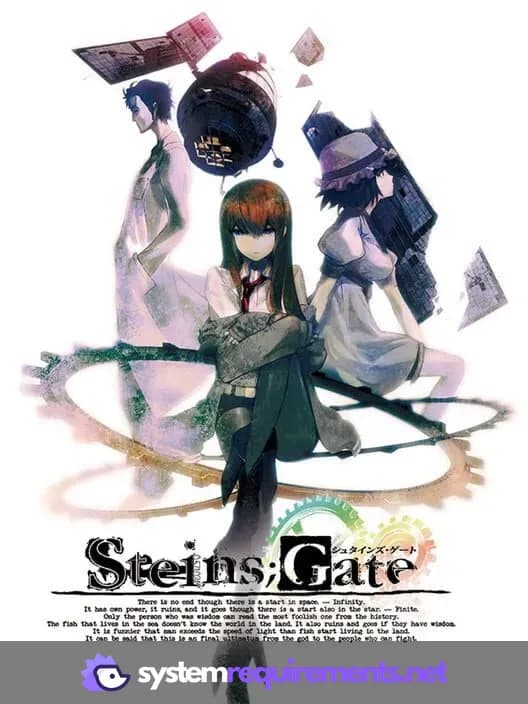 STEINS;GATE PC game cover art