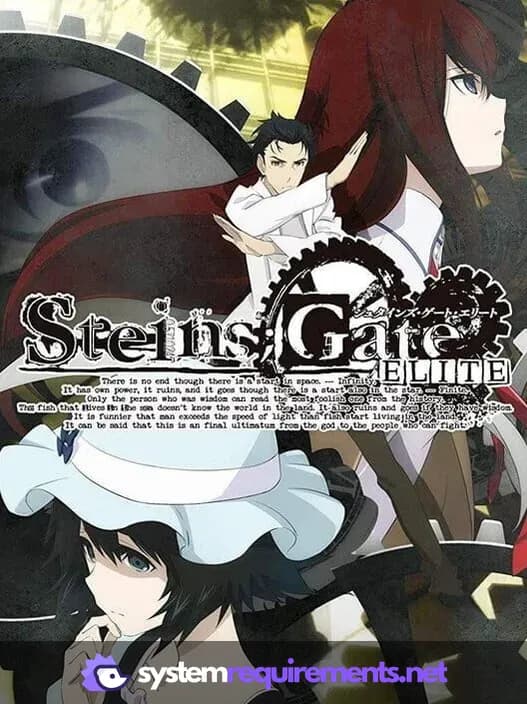 STEINS;GATE ELITE cover art - view system requirements
