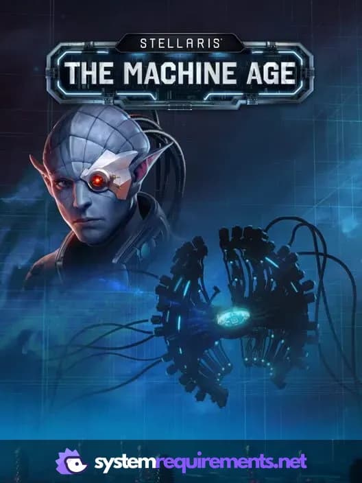Stellaris: The Machine Age PC game cover art