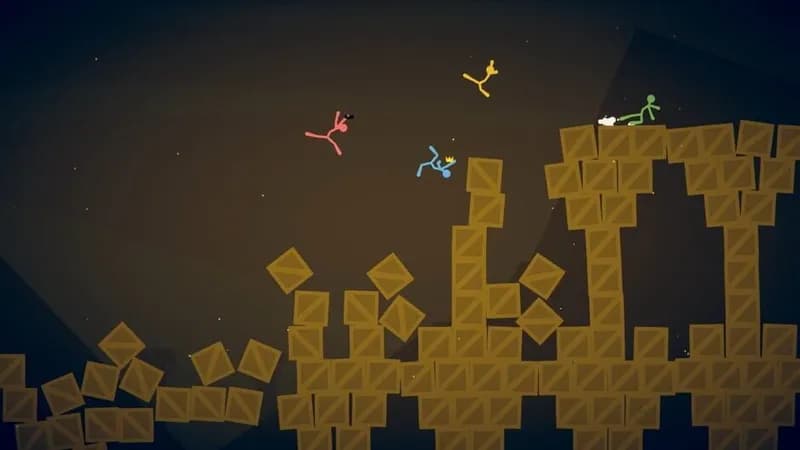 Stick Fight: The Game gameplay screenshot 1