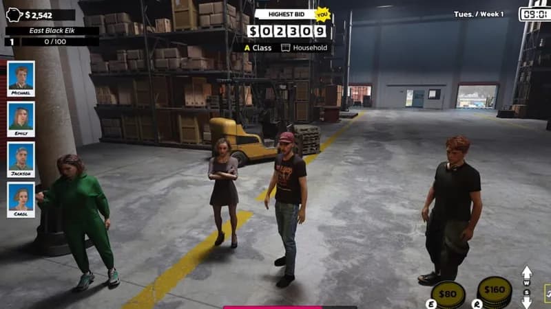 Storage Hunter Simulator gameplay screenshot 1