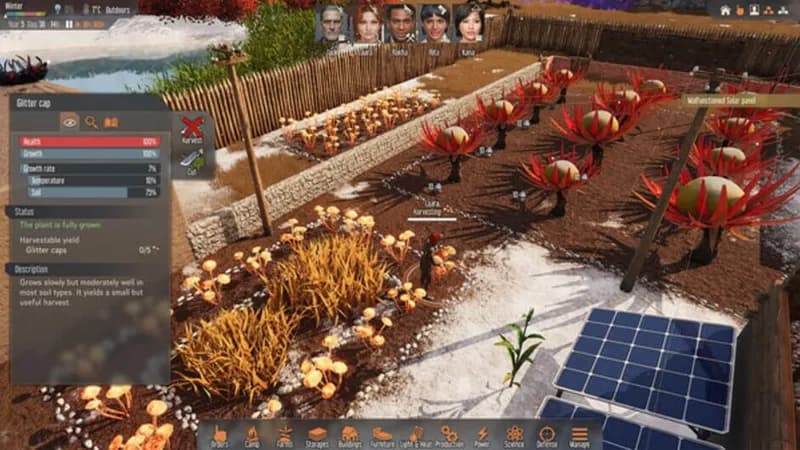 Stranded: Alien Dawn gameplay screenshot 3