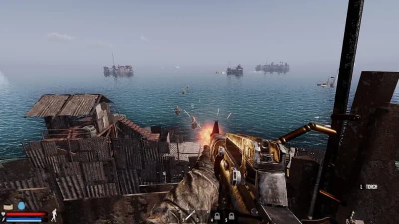 Sunkenland gameplay screenshot 4
