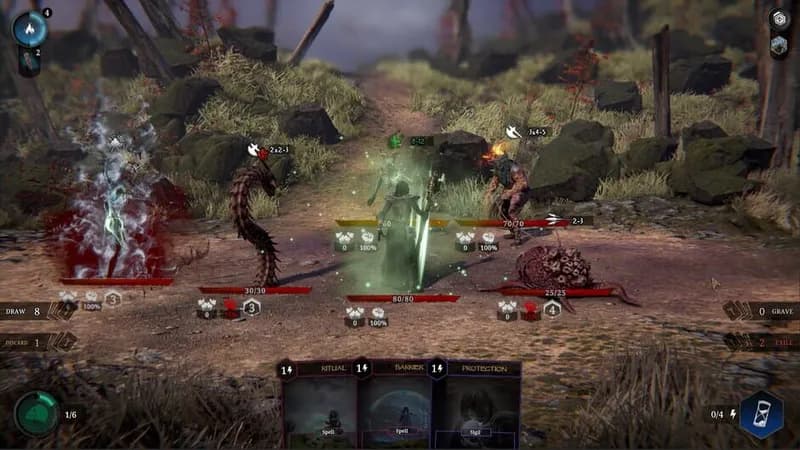 Tainted Grail: Conquest gameplay screenshot 2