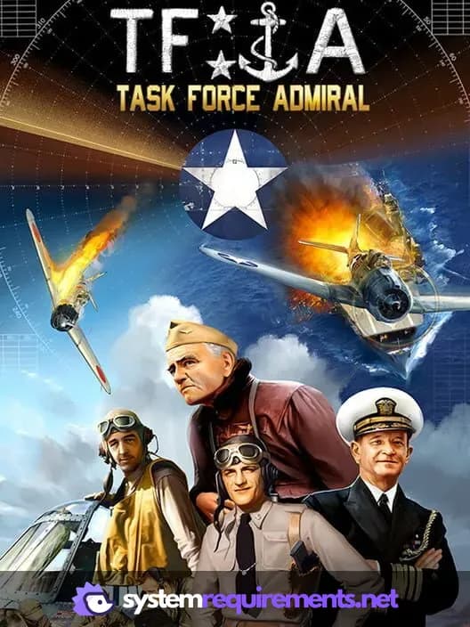 Task Force Admiral - Vol.1: American Carrier Battles PC game cover art