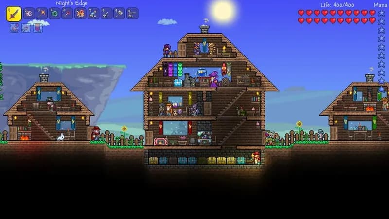 Terraria gameplay screenshot 1