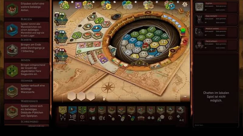 The Castles of Burgundy gameplay screenshot 1