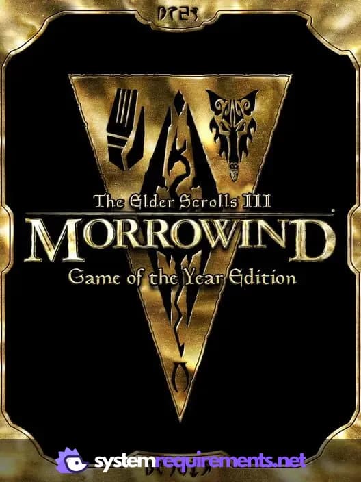 The Elder Scrolls III: Morrowind Game of the Year Edition PC game cover art