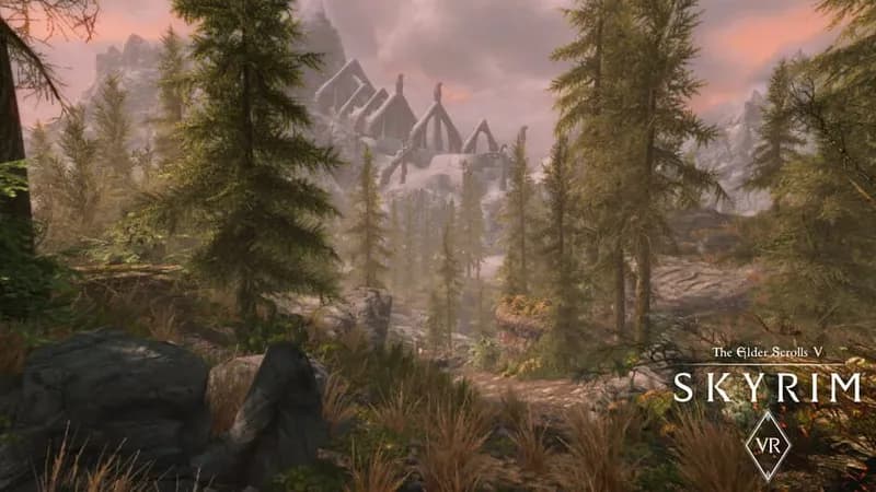The Elder Scrolls V: Skyrim VR gameplay screenshot 2