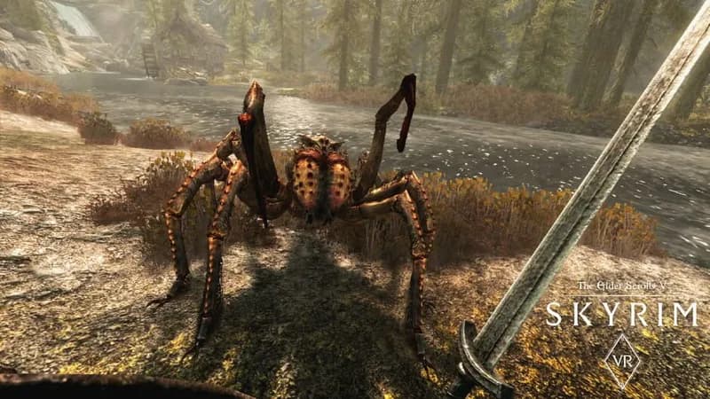 The Elder Scrolls V: Skyrim VR gameplay screenshot 3
