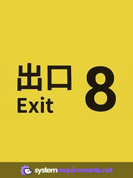 The Exit 8 PC game cover art