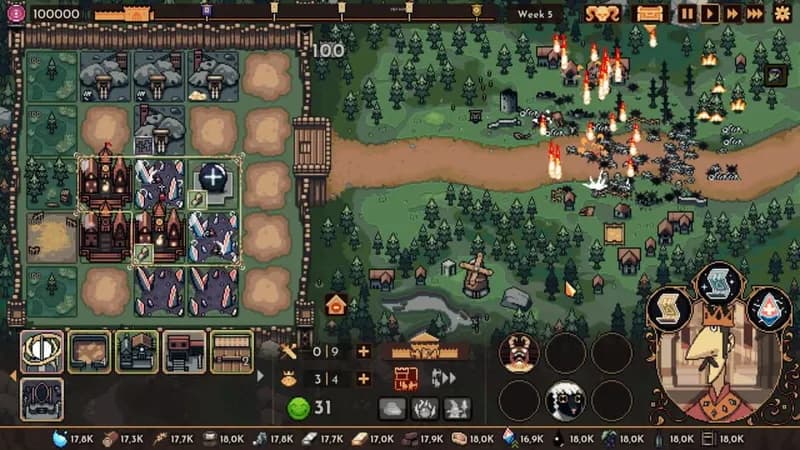 The King is Watching gameplay screenshot 1