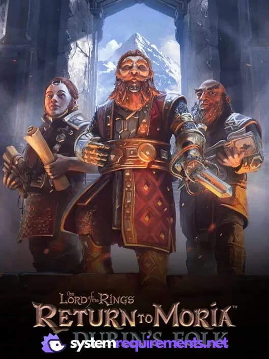The Lord of the Rings: Return to Moria Durin's Folk Expansion cover art - view system requirements