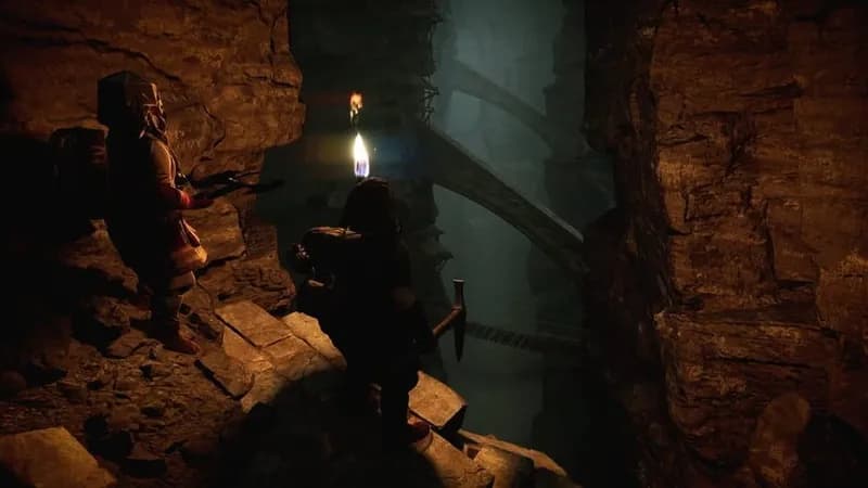The Lord of the Rings: Return to Moria gameplay screenshot 1