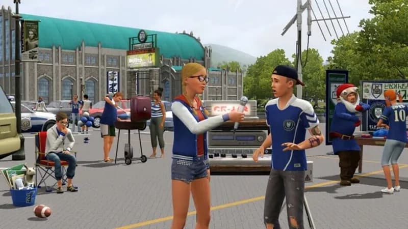 The Sims 3: University Life gameplay screenshot 2