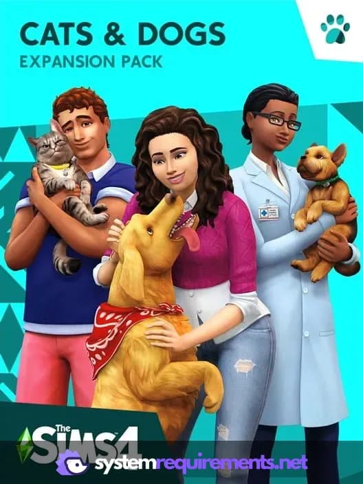 The Sims 4 Cats & Dogs cover art - view system requirements