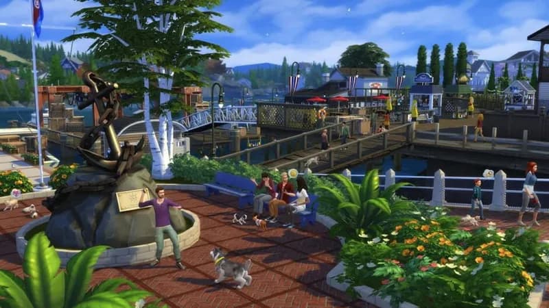 The Sims 4 Cats & Dogs gameplay screenshot 1