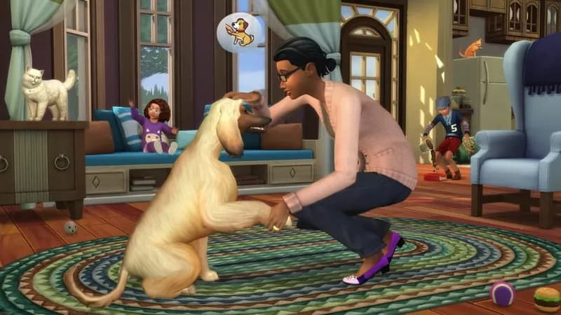 The Sims 4 Cats & Dogs gameplay screenshot 4