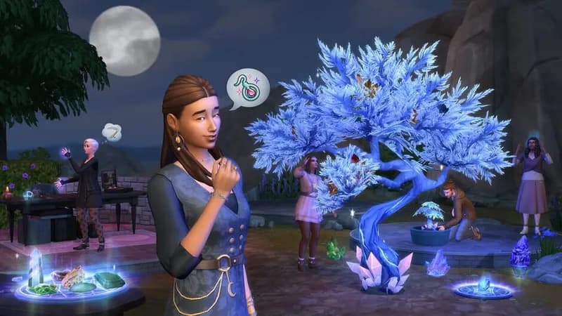 The Sims 4 Crystal Creations Stuff Pack gameplay screenshot 2