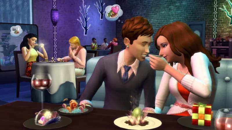 The Sims 4 Dine Out gameplay screenshot 3