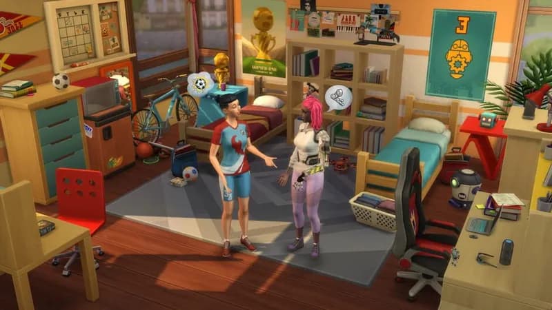 The Sims 4 Discover University gameplay screenshot 4