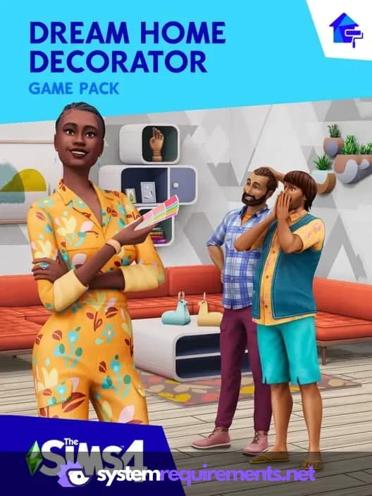 The Sims 4 Dream Home Decorator Game Pack PC game cover art