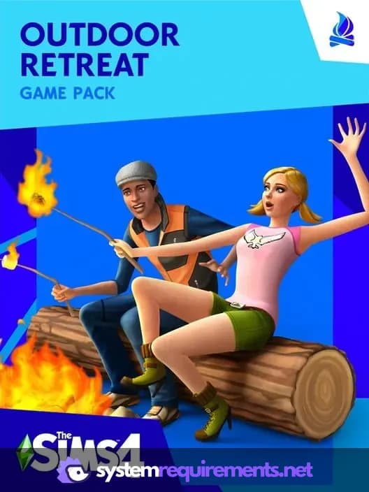 The Sims 4 Outdoor Retreat PC game cover art