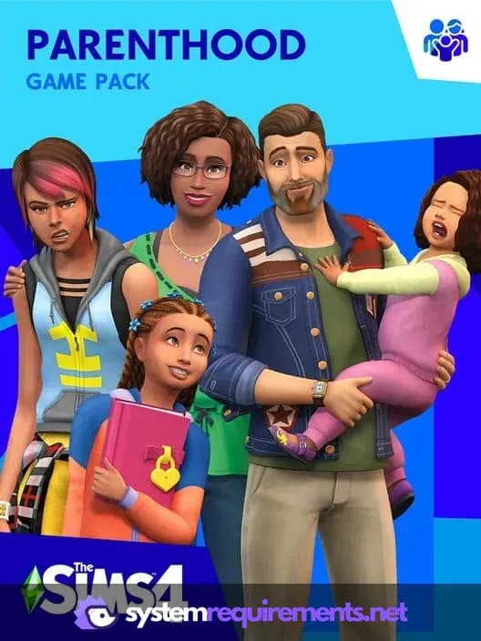 The Sims 4 Parenthood PC game cover art