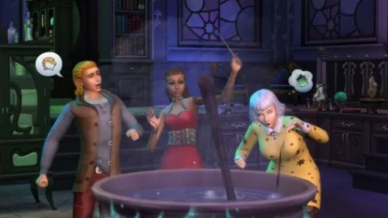 The Sims 4 Realm of Magic gameplay screenshot 1
