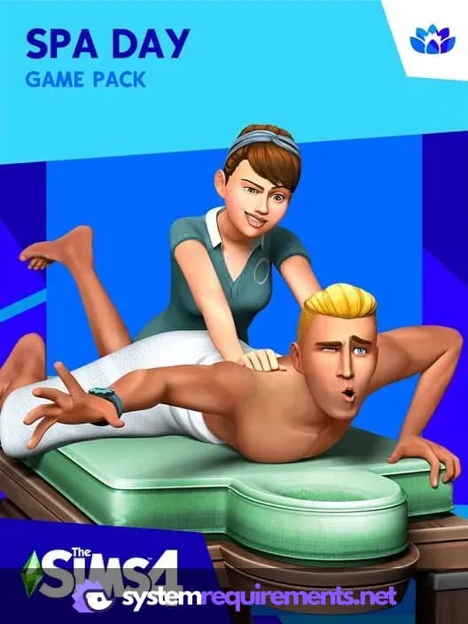 The Sims 4 Spa Day Game Pack PC game cover art