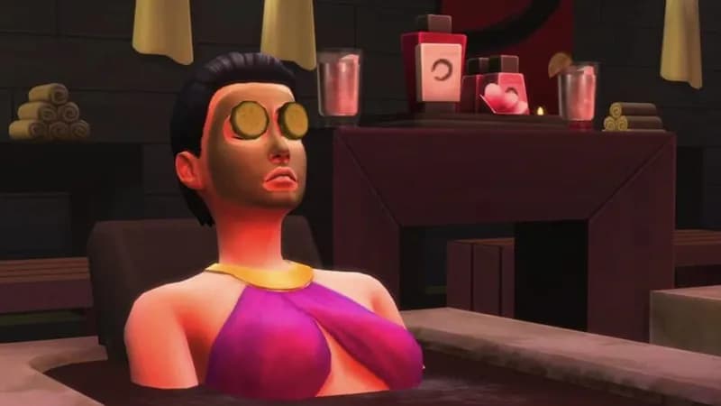 The Sims 4 Spa Day Game Pack gameplay screenshot 4