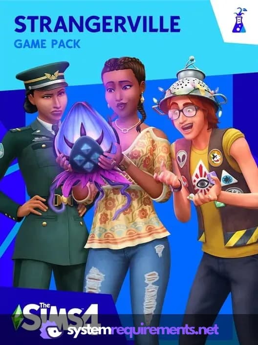 The Sims 4 StrangerVille PC game cover art