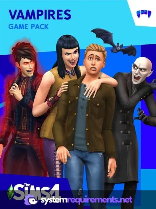 The Sims 4 Vampires PC game cover art