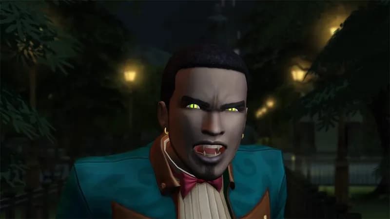 The Sims 4 Vampires gameplay screenshot 1