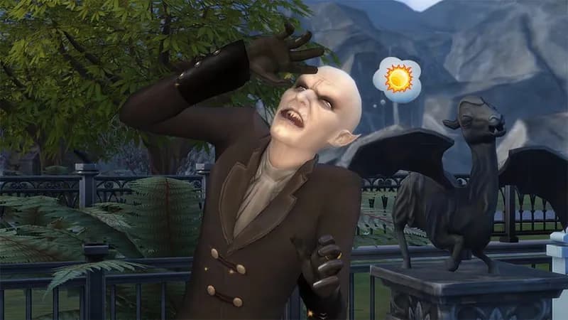 The Sims 4 Vampires gameplay screenshot 2