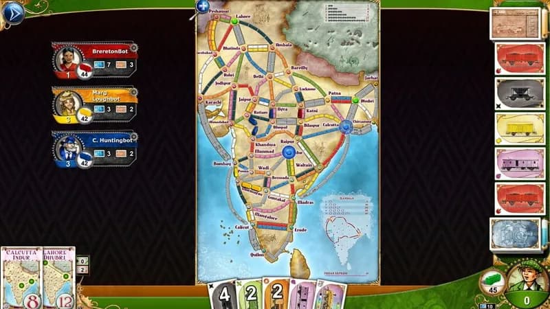 Ticket to Ride: Round the World Ticket gameplay screenshot 3