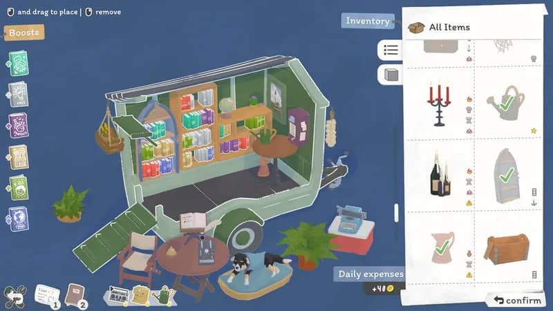 Tiny Bookshop gameplay screenshot 2