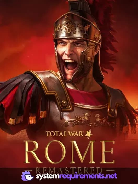 Total War: ROME REMASTERED PC game cover art