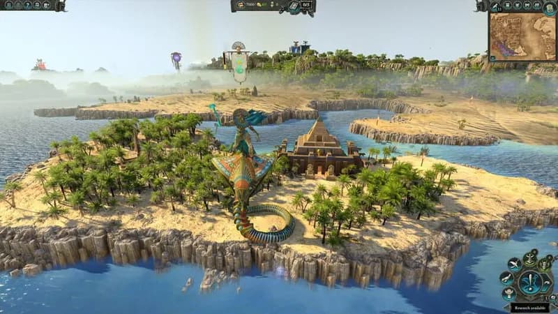 Total War: WARHAMMER II - Rise of the Tomb Kings gameplay screenshot 1