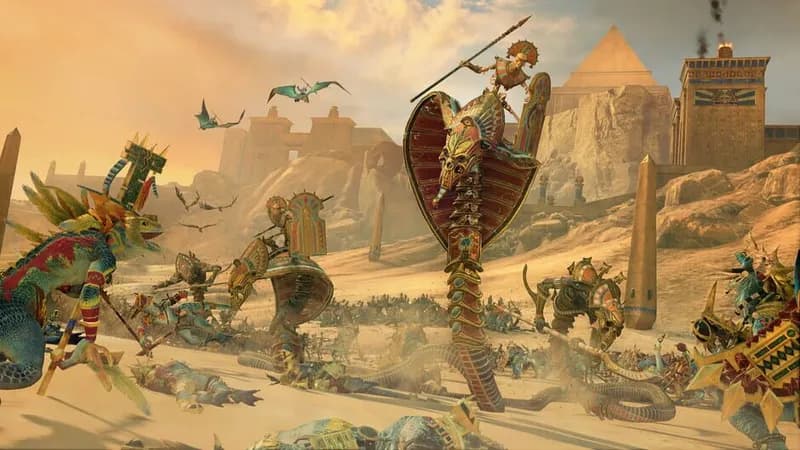 Total War: WARHAMMER II - Rise of the Tomb Kings gameplay screenshot 2