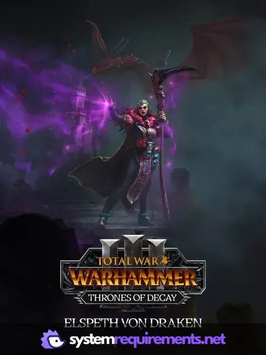 Total War: WARHAMMER III - Elspeth – Thrones of Decay cover art - view system requirements