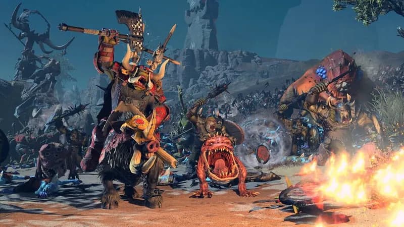Total War: WARHAMMER III - Gorbad – Omens of Destruction gameplay screenshot 1
