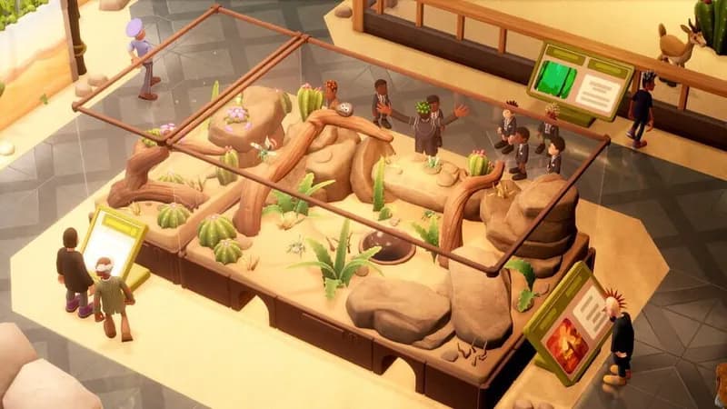 Two Point Museum: Zooseum gameplay screenshot 4